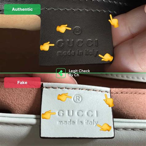 gg bags fake|how to spot a gucci bag.